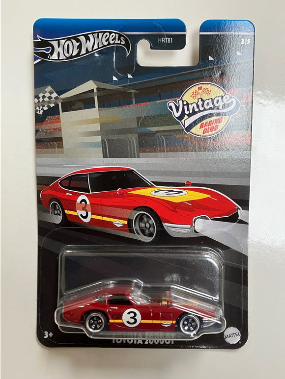 HOT WHEELS DIECAST - Vintage Racing Club Toyota 2000GT