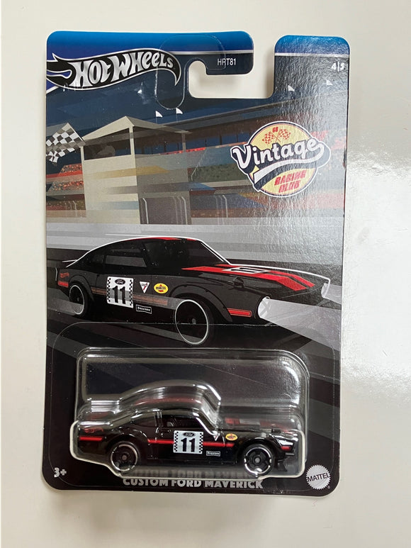 HOT WHEELS DIECAST - Vintage Racing Club Custom Ford Maverick