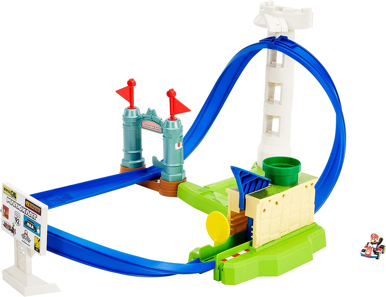 HOT WHEELS - Mario Kart Circuit Slam Playset