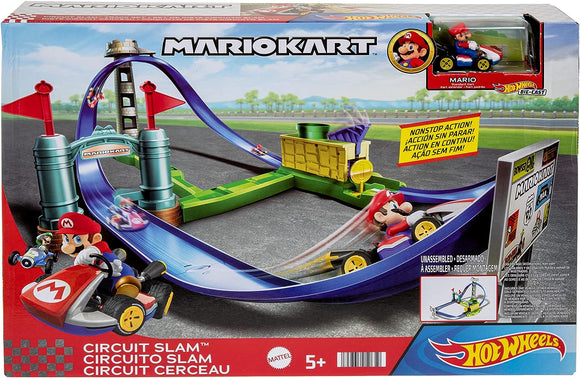 HOT WHEELS - Mario Kart Circuit Slam Playset