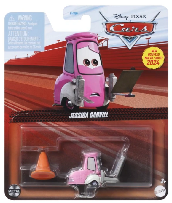 DISNEY CARS DIECAST - On the Road Jessica Carvill