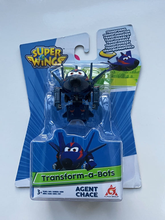 Super Wings - Transform a Bots - Agent Chace