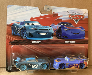 DISNEY CARS 3 DIECAST - Nick Shift and Barry DePedal