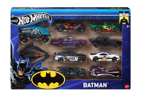 HOT WHEELS DIECAST - Batman box set of 10