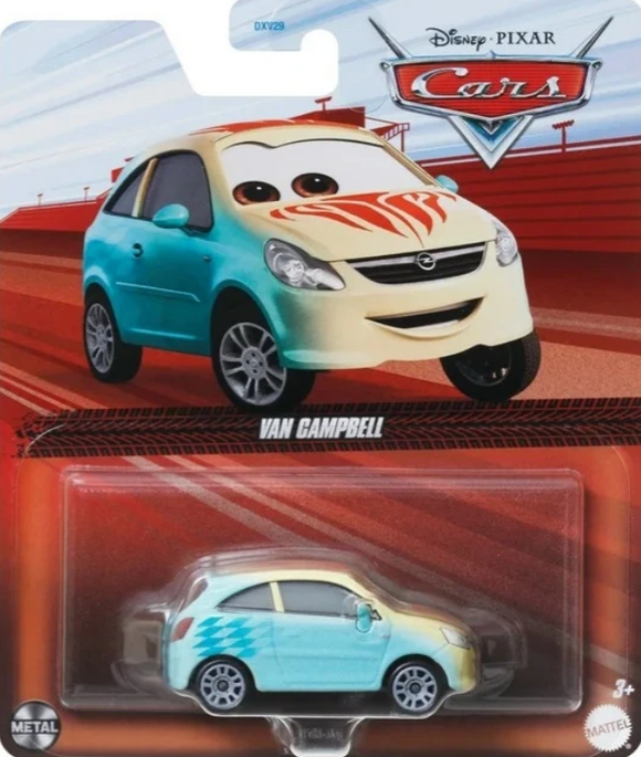 DISNEY CARS DIECAST - On the Road - Van Campbell