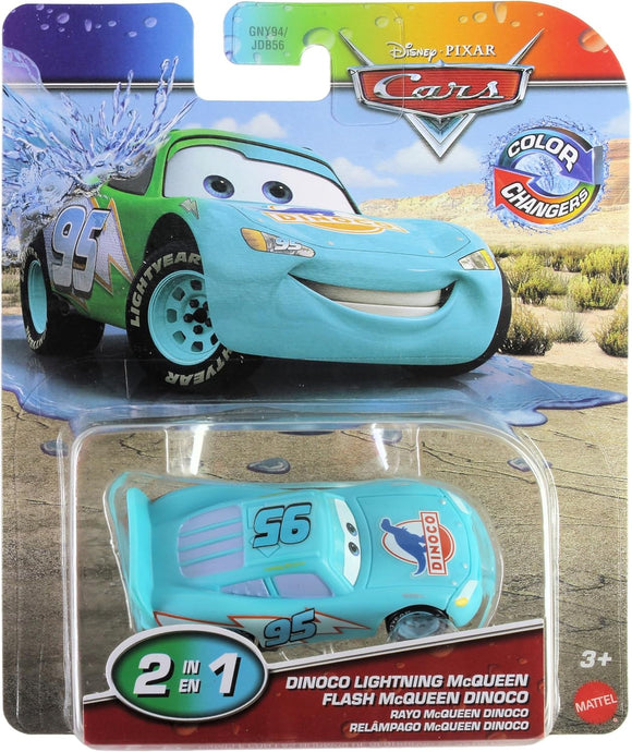 DISNEY CARS Colour Changer - Dinoco Lightning McQueen