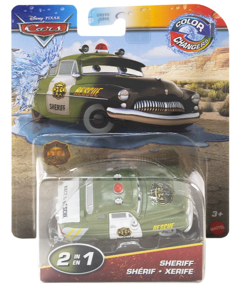 DISNEY CARS Colour Changer - Race and Rescue Sheriff – Gemdans