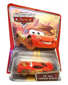DISNEY CARS DIECAST - Dirt Track Lightning McQueen