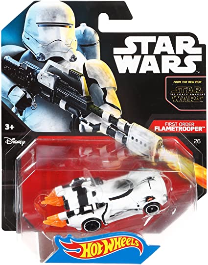 HOT WHEELS DIECAST - Star Wars First Order Flametrooper