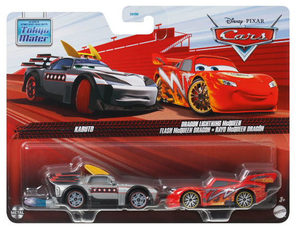 DISNEY CARS DIECAST - Dragon Lightning McQueen and Kabuto