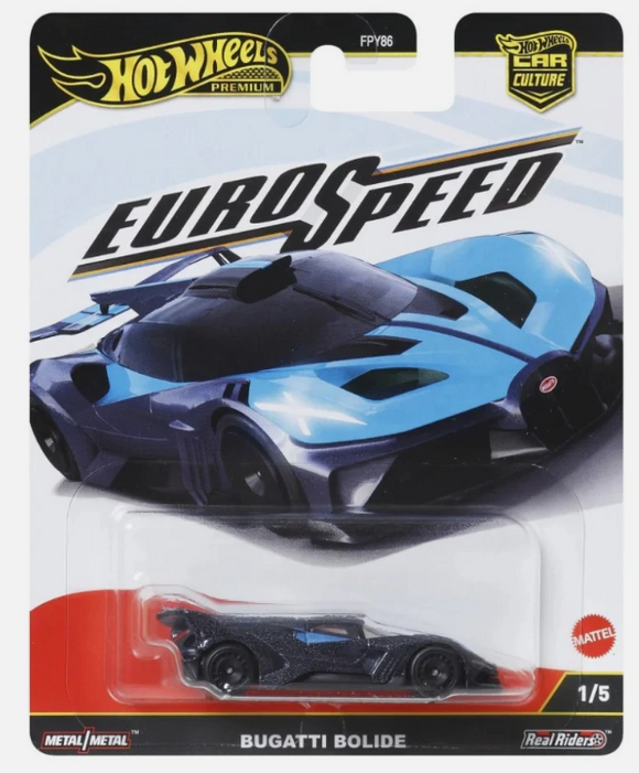 HOT WHEELS DIECAST - 2025 Euro Speed - Bugatti Bolide