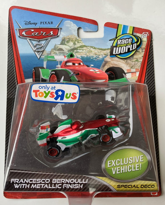 DISNEY CARS DIECAST - Exclusive Francesco Bernoulli with Metallic Finish