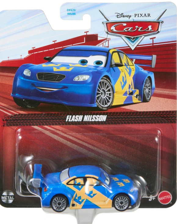DISNEY CARS 2 DIECAST - Flash Nilsson