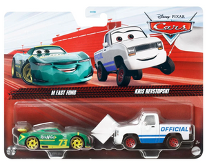 DISNEY CARS DIECAST - M Fast Fong and Kris Revstopski