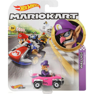 HOT WHEELS DIECAST - Mario Kart Waluigi Badwagon