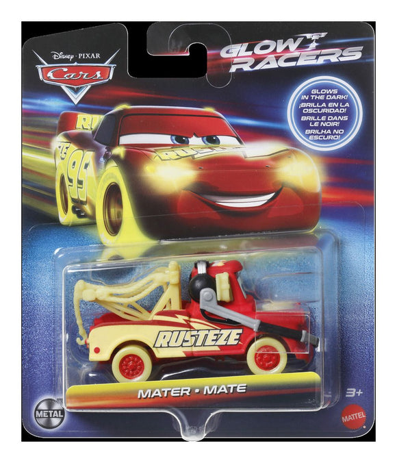 DISNEY CARS DIECAST - Glow Racers Mater