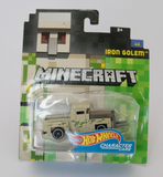 HOT WHEELS DIECAST - Character Cars Minecraft Iron Golem