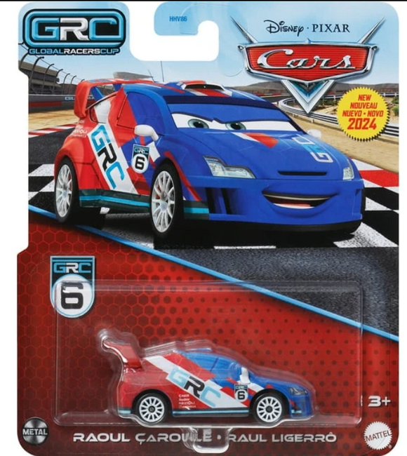 DISNEY CARS DIECAST - Global Racers Cup - Raoul Caroule