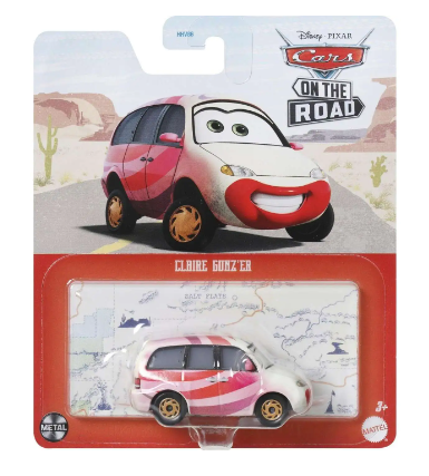 DISNEY CARS DIECAST - On the Road - Claire Gunzer