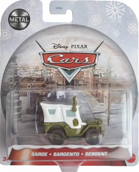 DISNEY CARS DIECAST - Wintertime Cruiser Sarge