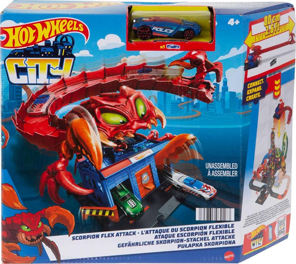 HOT WHEELS CITY - Scorpion Flex Attack Playset