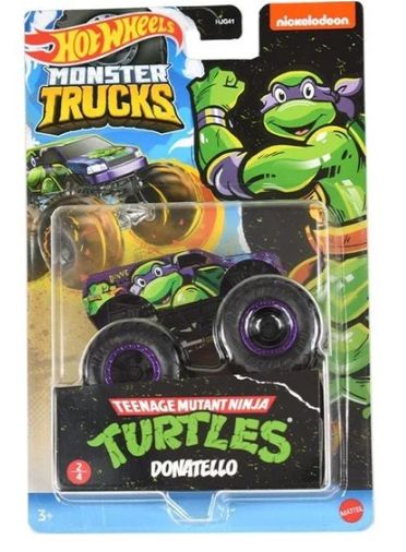 HOT WHEELS MONSTER TRUCKS - Teenage Mutant Ninja Turtles Donatello