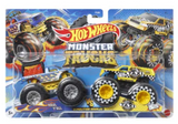 HOT WHEELS MONSTER TRUCKS - Haul Y All vs Taxi