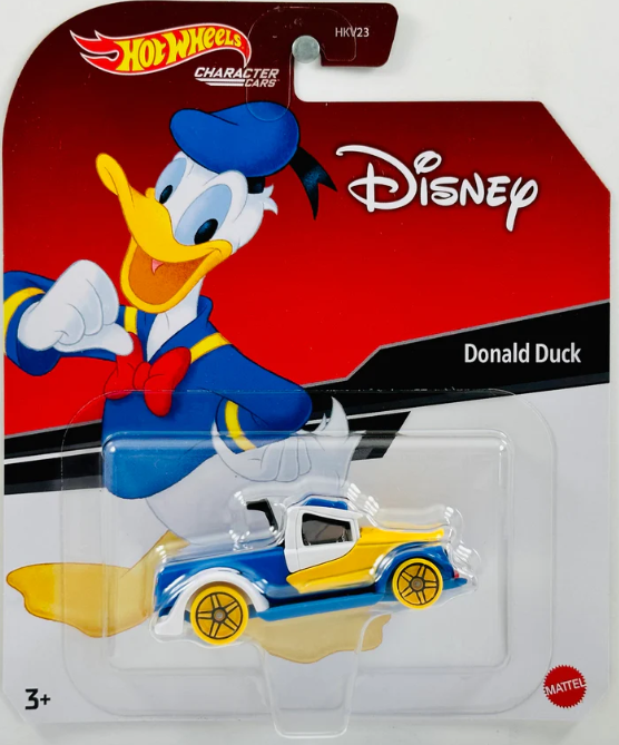 HOT WHEELS DIECAST - Character Cars Disney Donald Duck