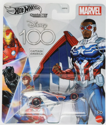 HOT WHEELS DIECAST - Disney 100 - Captain America