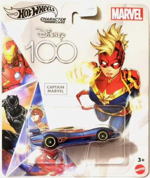 HOT WHEELS DIECAST - Disney 100 - Captain Marvel