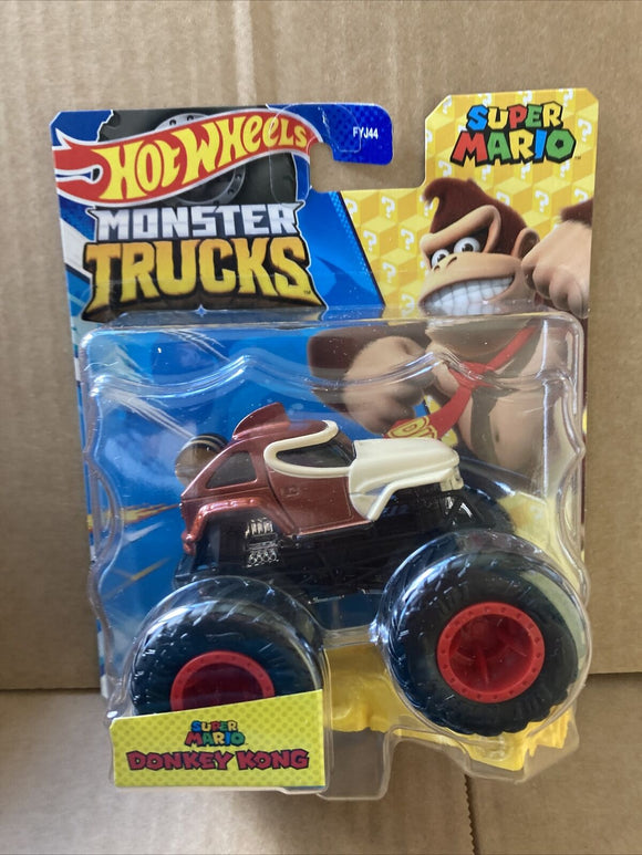 HOT WHEELS MONSTER TRUCKS - Super Mario Donkey Kong