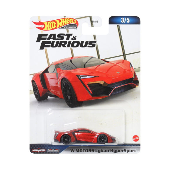 HOT WHEELS DIECAST - Fast and Furious 2023 - W Motors Lykan Hypersport