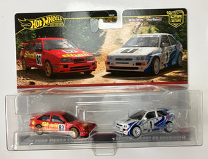 HOT WHEELS DIECAST - Ford 2 pack - Sierra - Escort RS Cosworth