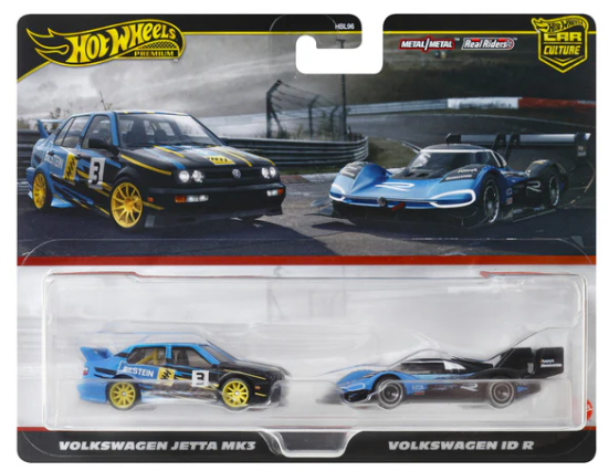 HOT WHEELS DIECAST - Volkswagen 2 pack - Jetta MK3 - ID R