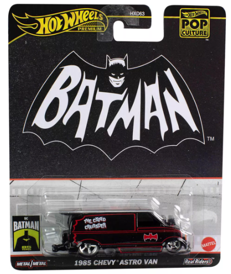 HOT WHEELS DIECAST -  BATMAN - 1985 Chevy Astro Van