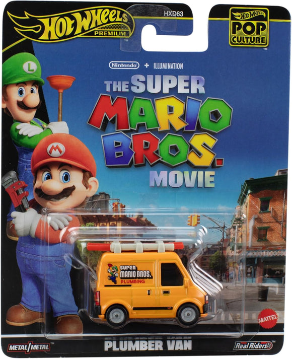HOT WHEELS DIECAST - Super Mario Bros Movie Plumber Van