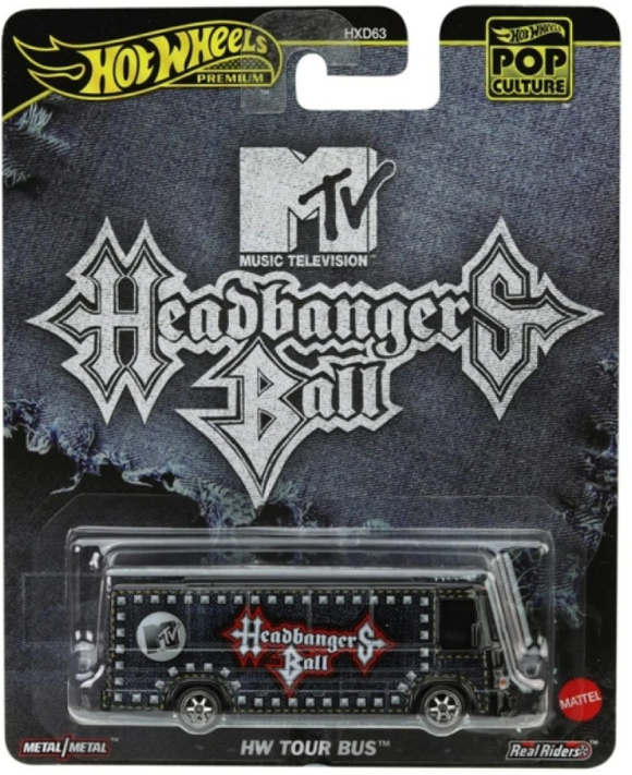 HOT WHEELS DIECAST - MTV Headbangers Ball HW Tour Bus