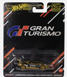 HOT WHEELS DIECAST - Gran Turismo Lamborghini Huracan LP 6202 Super Trofeo