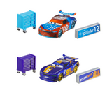 DISNEY CARS DIECAST - Nascar 2 pack - Danny Swervez Ryan Inside Laney