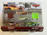 DISNEY CARS DIECAST - Nascar 2 pack - Chase Racelott - William Byrev