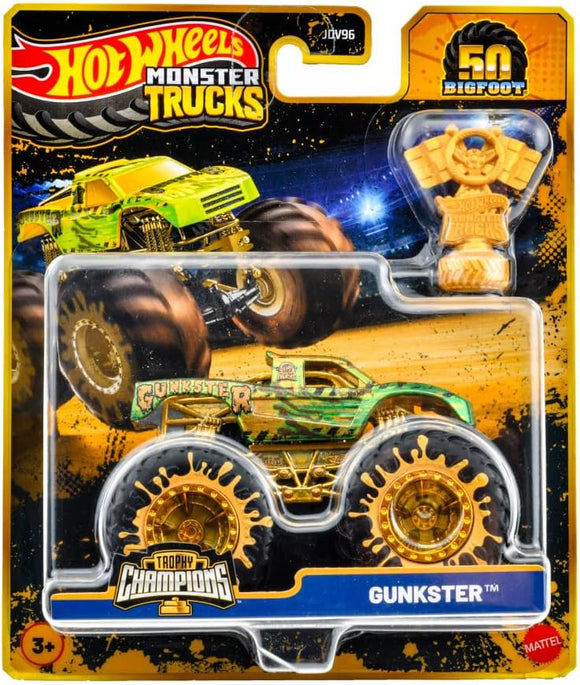 HOT WHEELS MONSTER TRUCKS CHAMPIONS - Gunkster