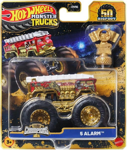 HOT WHEELS MONSTER TRUCKS CHAMPIONS - 5 Alarm