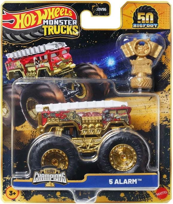 HOT WHEELS MONSTER TRUCKS CHAMPIONS - 5 Alarm