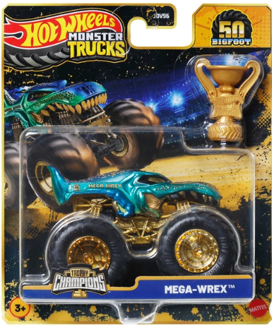 HOT WHEELS MONSTER TRUCKS CHAMPIONS - Mega Wrex