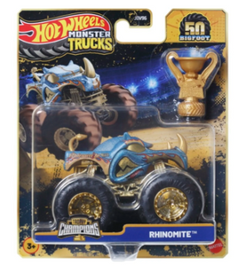 HOT WHEELS MONSTER TRUCKS CHAMPIONS - Rhinomite