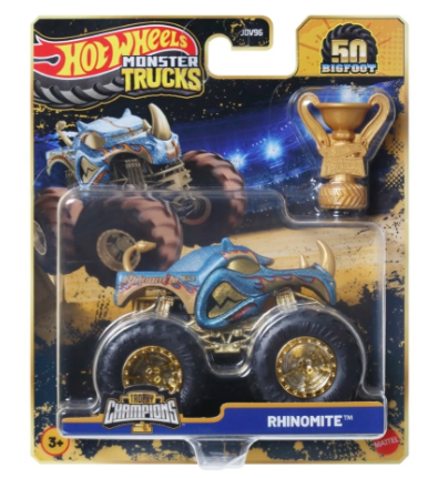 HOT WHEELS MONSTER TRUCKS CHAMPIONS - Rhinomite