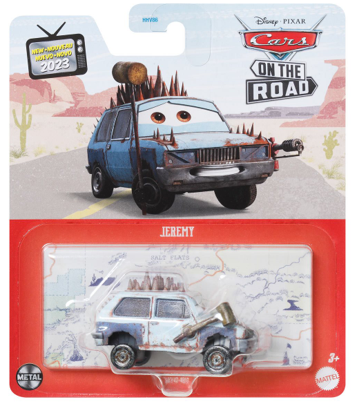 DISNEY CARS DIECAST - On the Road - Jeremy