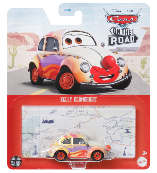 DISNEY CARS DIECAST - On the Road Kelly Beambright