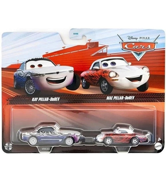 DISNEY CARS DIECAST - On the Road - Kay and Mae Pillar-DuRev