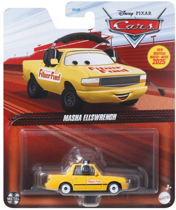 DISNEY CARS DIECAST - Fiber Fuel Crew Chief - Masha Ellswrench